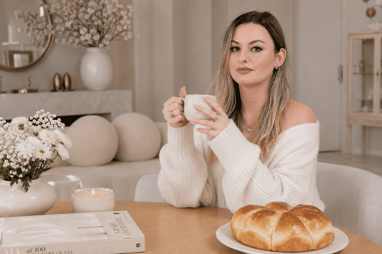 Look casual de Caranguejo com malha macia e estética confortável e acolhedora